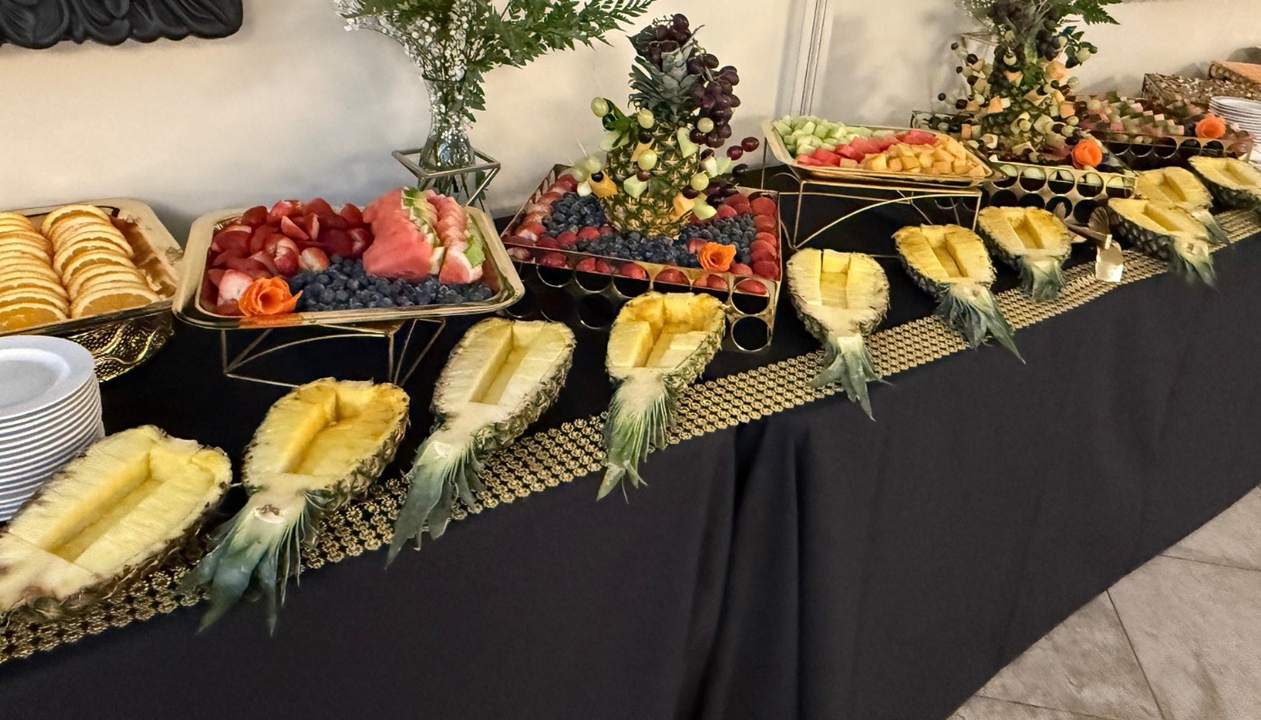 Indian restaurant interior and dining ambiance