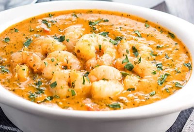 Coconut Shrimp Curry, Mahan Indian Restaurant