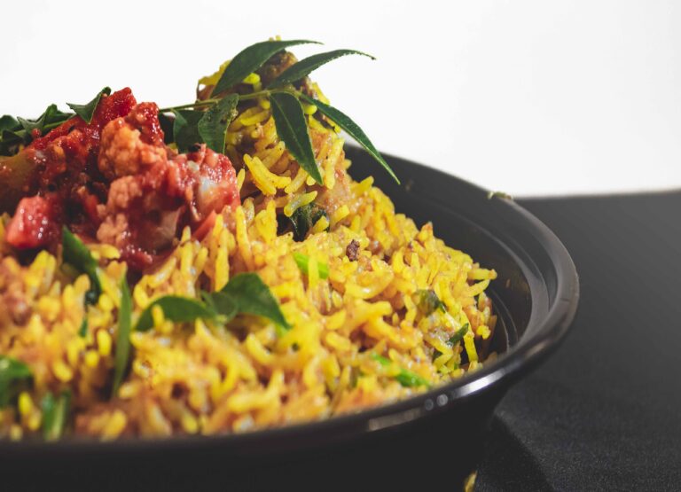 Biryani at Mahan Indian Restaurant in Alhambra, CA