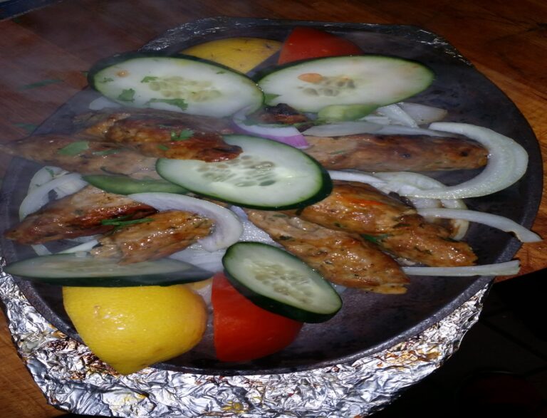 Lamb Sheesh Kabab by Mahan Indian Restaurant in Alhambra, CA