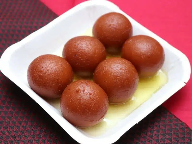 Gulab Jamun dessert