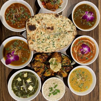 Catering setup for events at Mahan Indian Restaurant