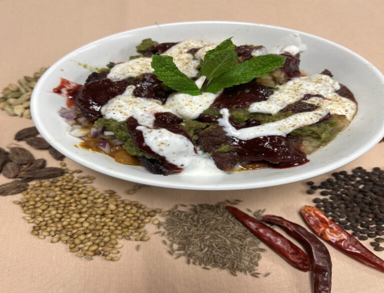 Alu tikki Chaat